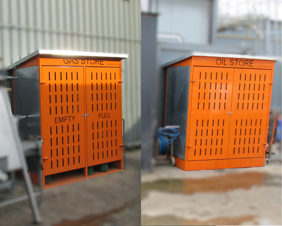 Stainless Steel Lockable Outdoor Storage Sheds Image
