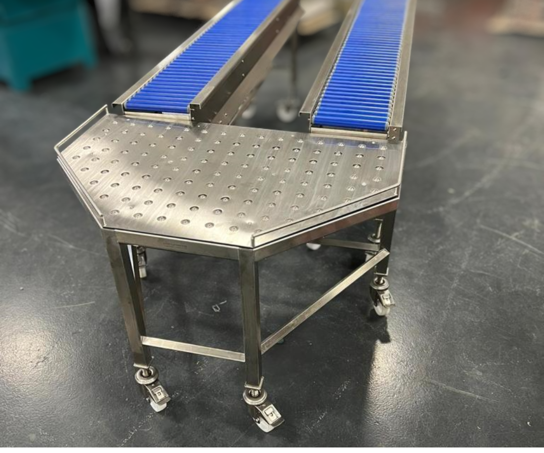 Conveyor & Roller Table For A Convenience Food Company Image